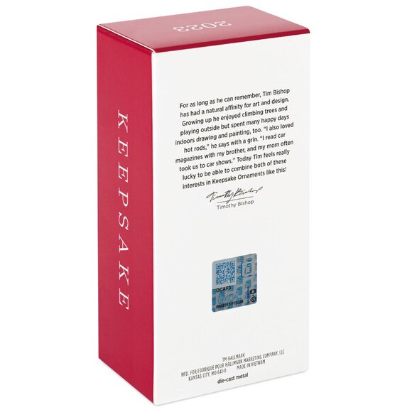 New! 2024 GMC Hummer EV Hallmark Keepsake Christmas Ornament Diecast Truck SUV - Picture 2 of 5